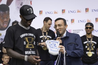 After winning the European Basketball Championship on 14 September 2025 in Riga Latvia with an