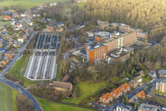 St. Barbara-Klinik Hamm-Heessen in Hamm, Ruhr area, North Rhine-Westphalia, Germany, DE, Europe,