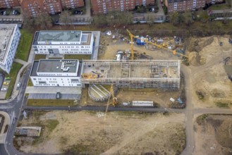 Building area Paracelsuspark with innovation centre, SCI:Q Science Quarter Hamm, Bad Hamm, Hamm,