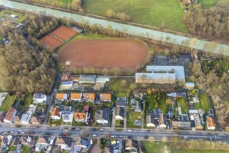 Aerial view Maximilianschule Hamm, Hamm, Ruhr area, North Rhine-Westphalia, Germany, Alter