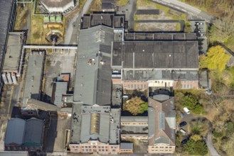 Aerial view, CreativRevier, former Ost Heinrich Robert mine, Herringen, Hamm, Ruhr area, North