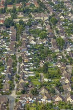Aerial view, Isenbecker Hof colliery housing estate with Ludwig-Isenbeck-Straße, Albert-Funk-Straße
