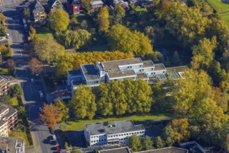 Aerial photograph, Hamm Regional Labour Court in the Mitte district of Hamm, Ruhr area, North