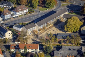 Aerial photo, Bodelschwinghschule in the Mitte district of Hamm, Ruhr area, North Rhine-Westphalia,