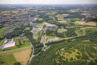 Aerial view, CreativRevier Heinrich Robert, former Ost Heinrich Robert colliery, Herringen, Hamm,
