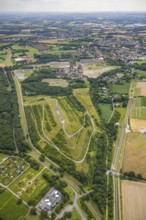 Aerial view, CreativRevier Heinrich Robert, former Ost Heinrich Robert mine, Kissinger Höhe 2 /