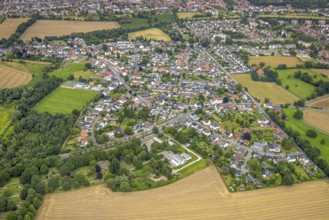 Aerial view, aerial view Braam-Ostwennemar, workers' housing estate Ostwennemar, Uentrop, Hamm,