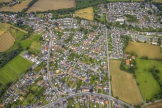 Aerial view, aerial view Braam-Ostwennemar, workers' housing estate Ostwennemar, Uentrop, Hamm,