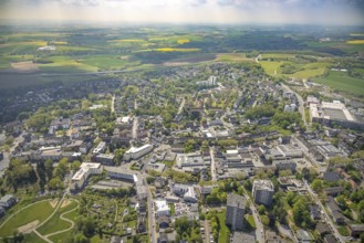 Aerial view, Heiligenhaus, Ruhr area, North Rhine-Westphalia, Germany, DE, Europe, aerial view,