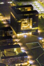 Aerial view, thyssenkrupp Quarter, Altendorf, Essen, Ruhr area, North Rhine-Westphalia, Germany,