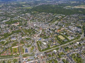 Aerial view, main centre Buer, retail centre, Buer, Gelsenkirchen, Ruhr area, North