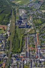 Aerial view, New Westerholt Colliery, Hassel, Gelsenkirchen, Ruhr area, North Rhine-Westphalia,