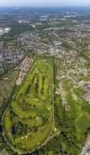 Aerial view, Horst, Gelsenkirchen, Ruhr area, North Rhine-Westphalia, Germany, DE, Europe,