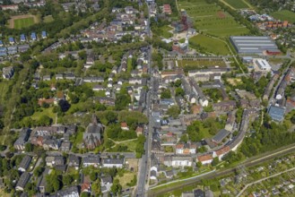 Aerial view, Bismarck shopping centre, Bismarckstraße Nord/Consol, retail centre,