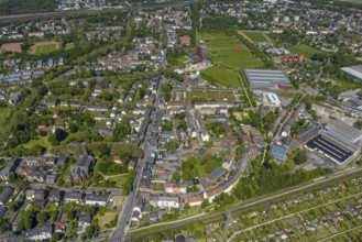Aerial view, Bismarck shopping centre, Bismarckstraße Nord/Consol, retail centre,