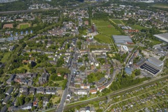 Aerial view, Bismarck shopping centre, Bismarckstraße Nord/Consol, retail centre,