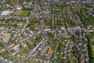 Aerial view, supplementary location retail centre, Bochumer Straße, Wissenschaftspark Gelsenkirchen