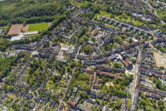 Aerial view, supplementary location retail centre, Bochumer Straße, Wissenschaftspark Gelsenkirchen