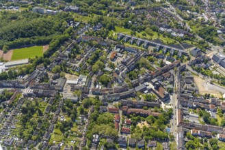 Aerial view, supplementary location retail centre, Bochumer Straße, Wissenschaftspark Gelsenkirchen