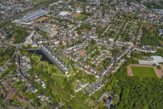 Aerial view, supplementary location retail centre, Bochumer Straße, Wissenschaftspark Gelsenkirchen