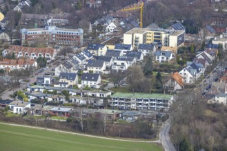 Aerial photo, Paul-Hannig-Heim, Essen-Heidhausen, Essen, Ruhr area, North Rhine-Westphalia,