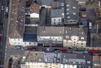 Aerial view, Krayer Straße corner Im Steeler Rott, Essen-Steele, Essen, Ruhr area, North