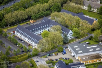 Aerial photo, Turkish Consulate General Essen, Essen-Kray, Essen, Ruhr area, North