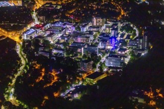Aerial photograph, University Hospital Essen, Essen-Holsterhausen, Essen, Ruhr area, North