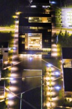 Aerial view, thyssenkrupp Quarter, Altendorf, Essen, Ruhr area, North Rhine-Westphalia, Germany,