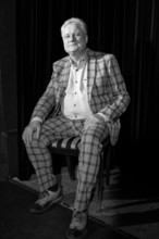 Günter Rüdiger, actor, artistic director, director, Zimmertheater, Steglitz, photo rehearsal