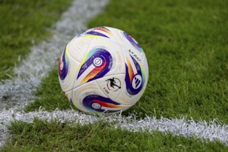 Symbolic image 3rd league 2025/26 (Germany, Football) : Close-up of the match ball Adidas W EURO25