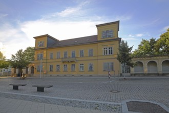 Classicist building built in 1857 by the Glockenmuseum, Stadtmuseum, GlockenStadtMuseum, Apolda,