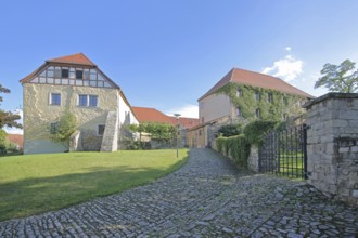 Castle built 16th century, city administration, castle, Apolda, Thuringia, Germany