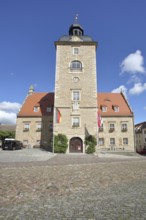 Town hall built in the 17th century, Querfurt, Saxony-Anhalt, Germany