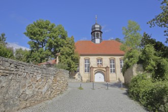 Cemetery chapel, cemetery, Querfurt, Saxony-Anhalt, Germany