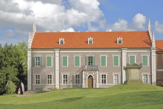 Grey House, House of the Princess, UNESCO, landscape park, Dessau-Wörlitz Garden Kingdom, Wörlitz,