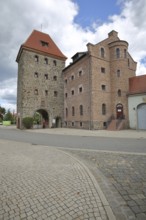 Historic Stendal Tower, Town Tower, Gate Tower, Haldensleben, Saxony-Anhalt, Germany