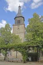 Gothic St Mary's Church, Haldensleben, Saxony-Anhalt, Germany