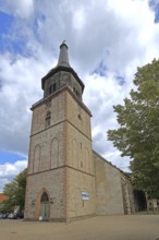 Gothic St Mary's Church, Haldensleben, Saxony-Anhalt, Germany