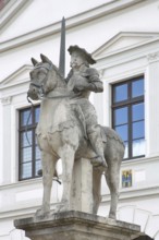 Roland statue, sculpture, equestrian figure, equestrian statue, market square, town hall,