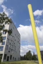 SANAA Building, Folkwang University of the Arts, Quadrat, Zeche Zollverein, Essen, Ruhr Area, North
