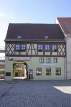 Inn, Brauner Deer, Calbe, Saxony-Anhalt, Germany