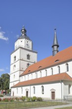Early Gothic St Mary's Church, Barby, Saxony-Anhalt, Germany