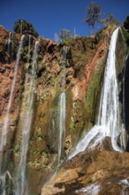 Beautifull cascades of waterfall Ouzoud in Morocco