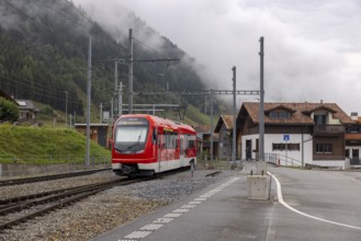 Metre-gauge electric low-floor multiple-unit trains of the Matterhorn-Gotthard Railway (MGB) ORION