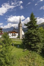 Sontg Vigeli Church, Sedrun, Grisons, Switzerland