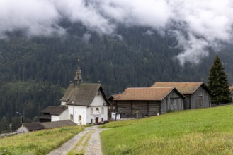 Caplutta Nossa Dunna de la Naiv, chapel Sta. Maria zum Schnee, Zarcuns, Sedrun, Tujetsch, Surselva,
