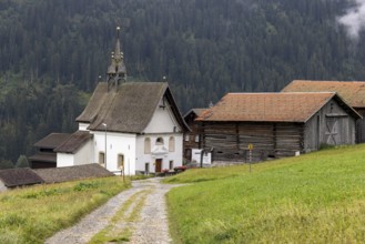 Caplutta Nossa Dunna de la Naiv, chapel Sta. Maria zum Schnee, Zarcuns, Sedrun, Tujetsch, Surselva,
