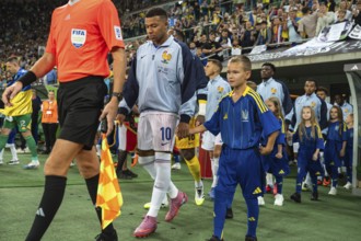 WROCLAW, POLAND - SEPTEMBER 5, 2025: Qualifications for FIFA 2026. Football match Ukraine vs France