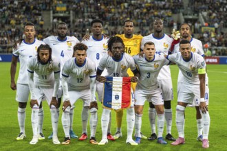 Wroclaw 05.09.2025 Eliminacje MS FIFA 2026 mecz Ukraina - Francja n/z reprezentacja Francji gora
